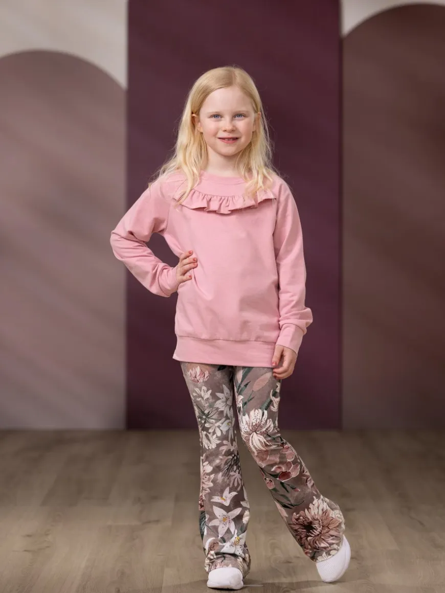 FLAIRhousut lasten (Tiikerinlilja puuteri trikoo)